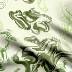 Jade Marble Print Fabric