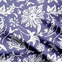 batik pattern Print Fabric