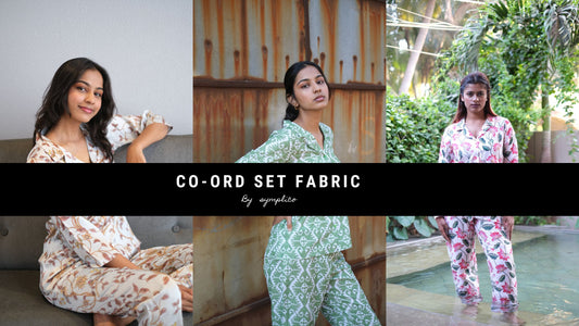 Unveiling the Ultimate Co-ord Sets: Symplico's Co-ord set Fabric Launch