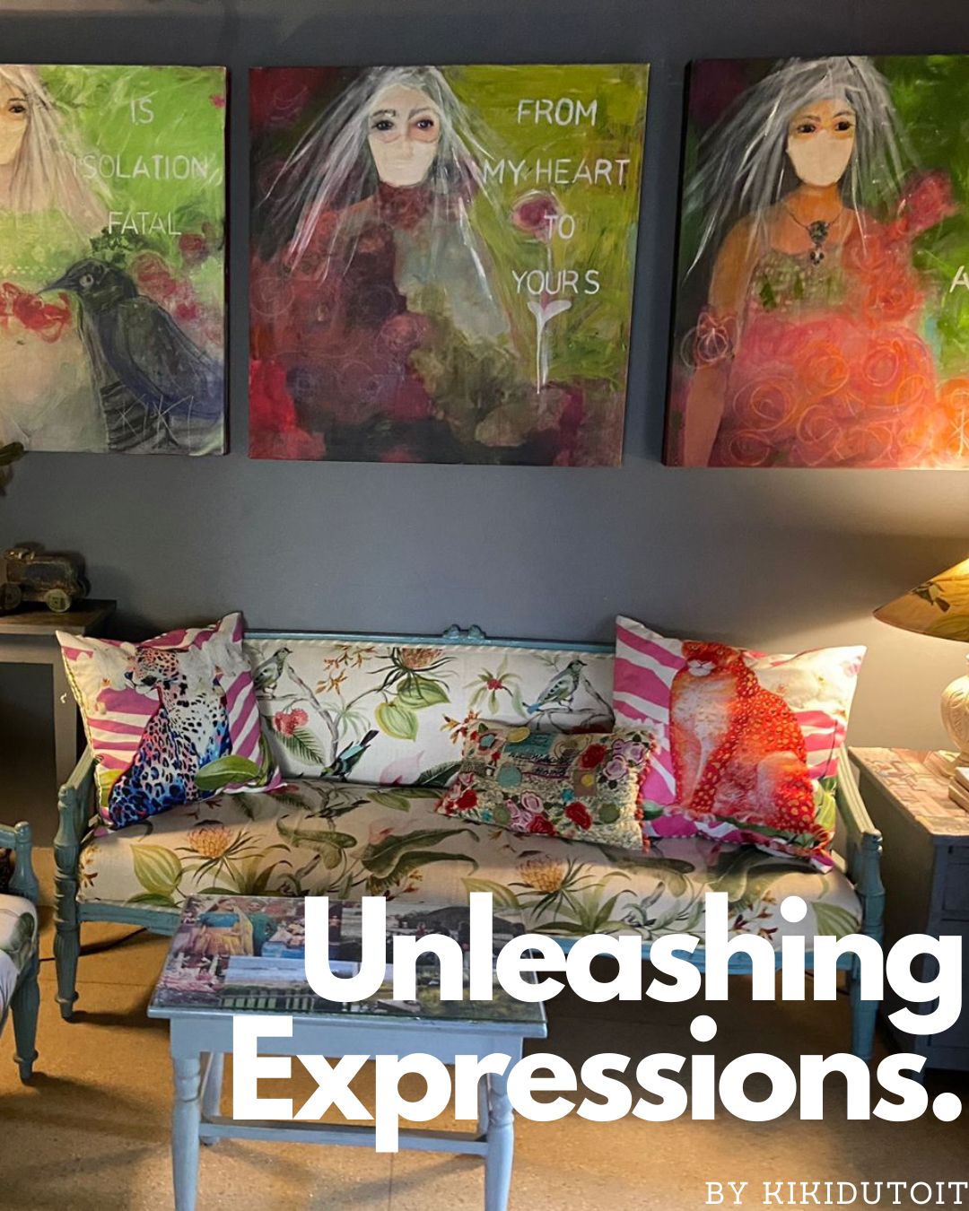 Unleashing Creativity: A Cozy Corner with a Wild Touch