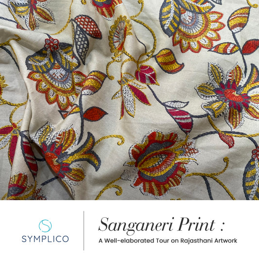 Sanganeri Print