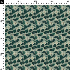 Lowres green floral