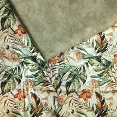 Cream tropical Tussar Silk Unstitched Suit Set