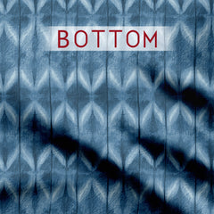 Blue bird motif Satin Linen Unstitched Suit Set
