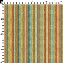 Bandhej Stripe Cotton Fabric