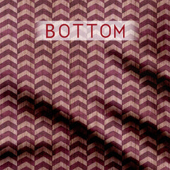 Rubina Bloom Elegance Satin Linen Fabric unstitch suit set