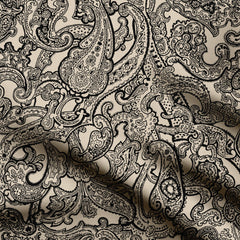 Black paisley