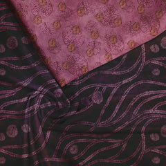 Purple Lily Borscht Unstitched Suit Set