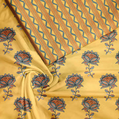 Sunshine Morn Tussar Silk unstitch suit set