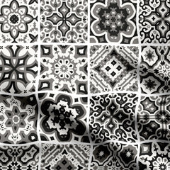 Damask Moroccan tile black white-40532, All Designs, Chinnon Chiffon, cotton, Cotton Canvas, Cotton Poplin, Cotton Satin, Crepe, Digital, FEATURED ARTIST DESIGNS, Giza Cotton, Indian, Leaf, Light Chiffon, Modal Satin, Muslin, Natural Crepe, Organic Cotton Bamboo, Organza, Organza Satin, Organza Satin (Polyester), pashmina, Poly Canvas, Poly Cotton, Priyabrata Dash, Pure Linen, Rayon, Satin, Satin Linen, Velvet Velure, Viscose Dola Silk, Viscose Georgette-Symplico