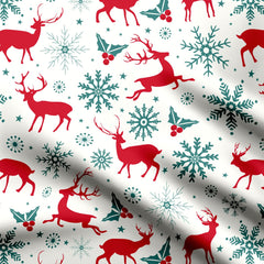 Christmas Reindeer Snowflakes-40724, All Designs, Chinnon Chiffon, Christmas, cotton, Cotton Canvas, Cotton Poplin, Cotton Satin, Crepe, Digital, FEATURED ARTIST DESIGNS, Giza Cotton, Indian, Leaf, Light Chiffon, Modal Satin, Muslin, Natural Crepe, Organic Cotton Bamboo, Organza, Organza Satin, Organza Satin (Polyester), pashmina, Poly Canvas, Poly Cotton, Priyabrata Dash, Pure Linen, Rayon, Satin, Satin Linen, Velvet Velure, Viscose Dola Silk, Viscose Georgette, Watercolor-Symplico