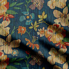 Fantastic Flower Confetti Chinnon Chiffon Fabric