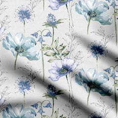 Floral Sketch Blue-41868, All Designs, Chinnon Chiffon, cotton, Cotton Canvas, Cotton Poplin, Cotton Satin, Crepe, FEATURED ARTIST DESIGNS, Floral, Giza Cotton, Light Chiffon, Modal Satin, Muslin, Natural Crepe, Organic Cotton Bamboo, Organza, Organza Satin, pashmina, Poly Canvas, Poly Cotton, Pure Linen, Rayon, Satin, Satin Linen, Tuusha Shah, Velvet Velure, Viscose Dola Silk, Viscose Georgette-Symplico