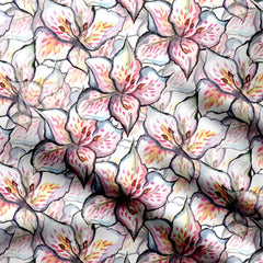 Lily Luminance-41991, Abstract Floral, All Designs, Chinnon Chiffon, cotton, Cotton Canvas, Cotton Poplin, Cotton Satin, Crepe, FEATURED ARTIST DESIGNS, Floral, Giza Cotton, Light Chiffon, Modal Satin, Muslin, Natural Crepe, Organic Cotton Bamboo, Organza, Organza Satin, pashmina, Poly Canvas, Poly Cotton, Pure Linen, Rayon, Satin, Satin Linen, Velvet Velure, Vinath Mishra, Viscose Dola Silk, Viscose Georgette-Symplico