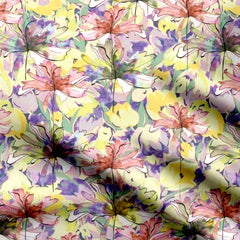 Melody Blooms 2 Crepe Fabric