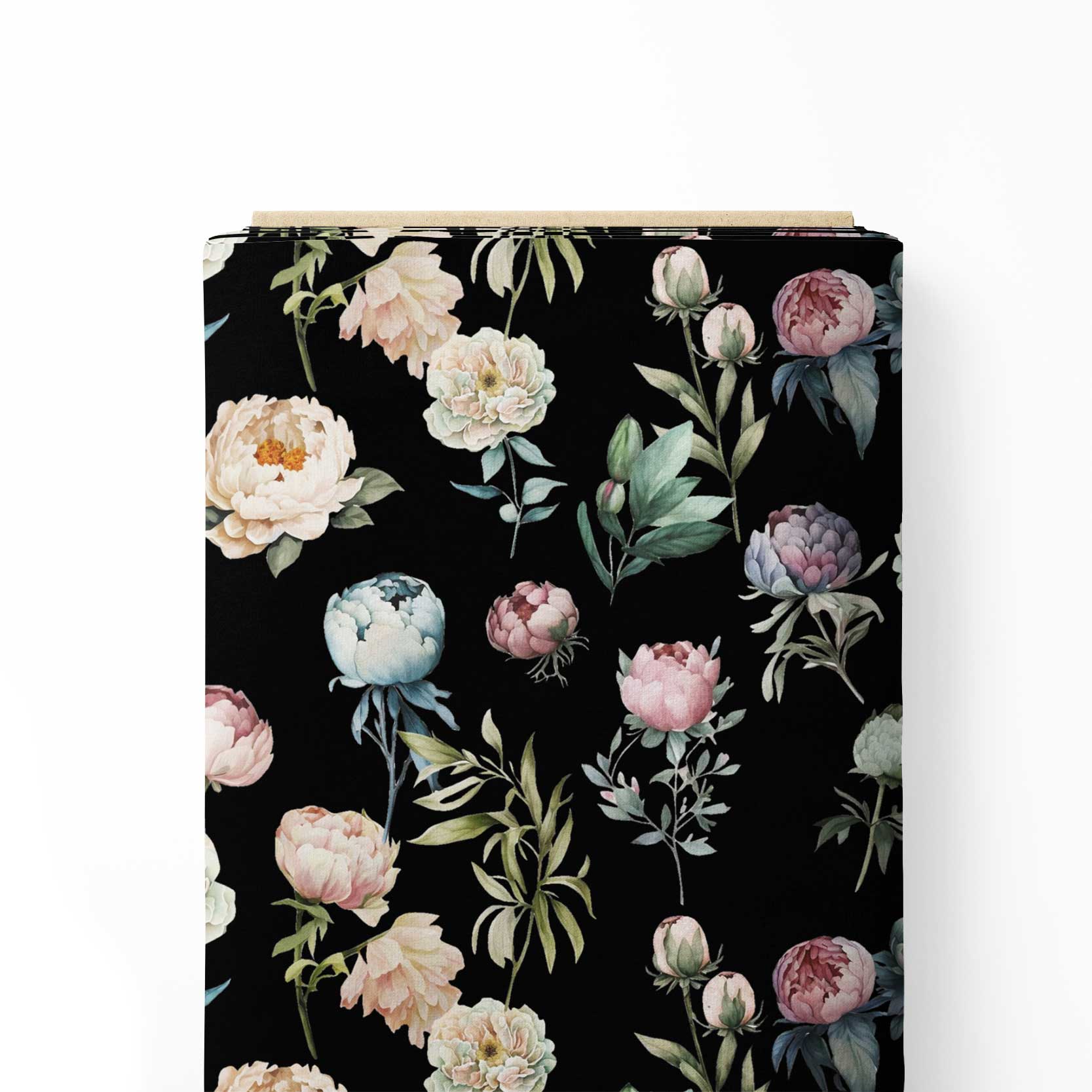 Carnation Floral on Black-42411, All Designs, Chinnon Chiffon, cotton, Cotton Canvas, Cotton Poplin, Cotton Satin, Crepe, FEATURED ARTIST DESIGNS, Floral, Giza Cotton, Light Chiffon, Modal Satin, Muslin, Natural Crepe, Organic Cotton Bamboo, Organza, Organza Satin, pashmina, Poly Canvas, Poly Cotton, Pure Linen, Rayon, Satin, Satin Linen, Velvet Velure, Vinath Mishra, Viscose Dola Silk, Viscose Georgette-Symplico