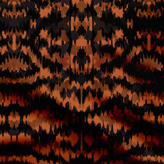 Orange Black Ikat ornament-42493, All Designs, animal, Chinnon Chiffon, cotton, Cotton Canvas, Cotton Poplin, Cotton Satin, Crepe, FEATURED ARTIST DESIGNS, Giza Cotton, Light Chiffon, Modal Satin, Muslin, Natural Crepe, Nimit Rajput, Organic Cotton Bamboo, Organza, Organza Satin, pashmina, Poly Canvas, Poly Cotton, Pure Linen, Rayon, Satin, Satin Linen, Velvet Velure, Viscose Dola Silk, Viscose Georgette-Symplico