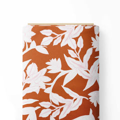 Botanica Rust Crepe Fabric