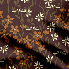 Flower bouquet on brown background-42553, All Designs, Chinnon Chiffon, cotton, Cotton Canvas, Cotton Poplin, Cotton Satin, Crepe, Disha Parekh, FEATURED ARTIST DESIGNS, Floral, Giza Cotton, Light Chiffon, Modal Satin, Muslin, Natural Crepe, Organic Cotton Bamboo, Organza, Organza Satin, pashmina, Poly Canvas, Poly Cotton, Pure Linen, Rayon, Satin, Satin Linen, Velvet Velure, Viscose Dola Silk, Viscose Georgette-Symplico