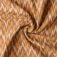 Glitch ikat Muslin Fabric Co-Ord Set