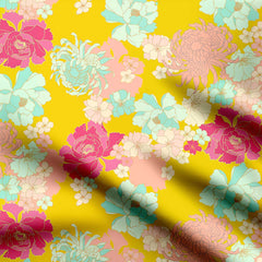 Wild flowers Pattern Chiffon