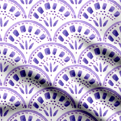 Lilac Scales Print Fabric