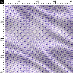 Lilac Scales Print Fabric
