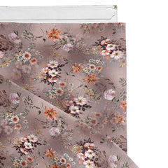 Pink Peony Oasis Pashmina Fabric