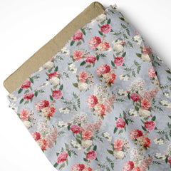 Floral Cascade Charm Pashmina Fabric