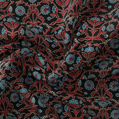 Boho Bloom Velvet Fabric