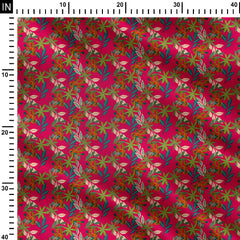 Pink Lemonade Velvet Fabric