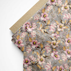 Ethereal Blooms Velvet Fabric