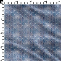 Blue Tranquility Print Fabric