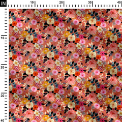 Blush Blooms Print Fabric