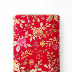 Rosy Red Floral