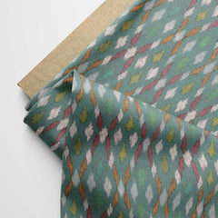 Ikat Impressions Satin Linen Fabric