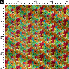 Petal Pop Modal Satin Fabric