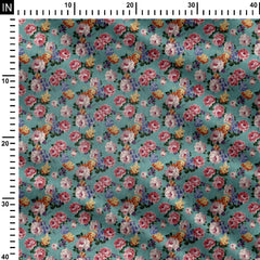 Rosemary Rendezvous Modal Satin Fabric