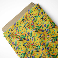 Coconut Coastline Modal Satin Fabric