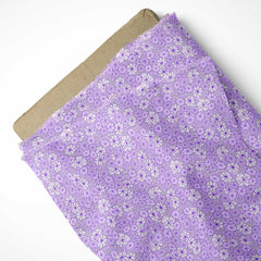 Azure Meadows Georgette Fabric