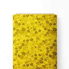Canary Whispers Georgette Fabric