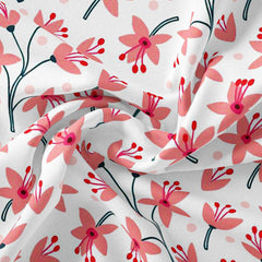 Citrus Splash Georgette Fabric