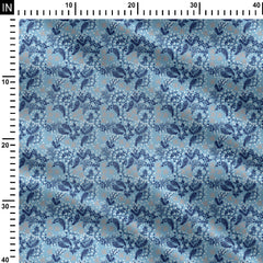 CoSkyward Petals Georgette Fabric