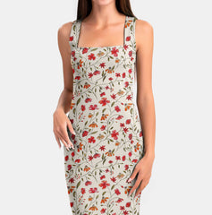 Cherry Blossom Waltz Georgette Fabric