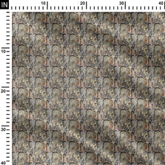 Crafted Rocks Print Fabric