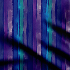 Indigo Slopes Print Fabric