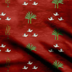 Flying birds Print Fabric