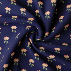 Apsara Lotus Pichwai Muslin Fabric Co-Ord Set