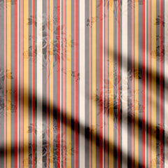 Petal Stripes Print Fabric