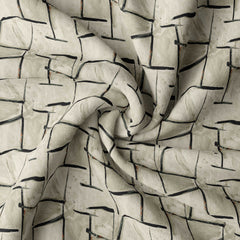 Crack Lines Muslin Fabric Co-Ord Set